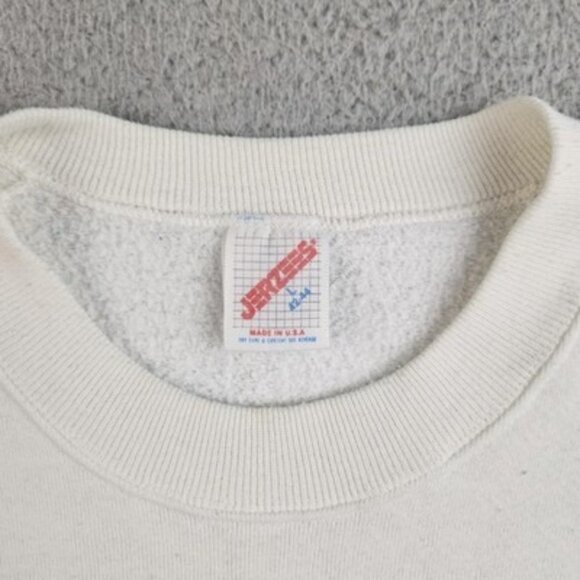 Vintage Jerzees Sweater Womens Large Bear Christmas Winter Pullover Cute 90s - Picture 4 of 11